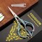 4.6" Rainbow Bird Sewing Scissors – Vintage Sharp Embroidery Shears for Crafts & Needlework